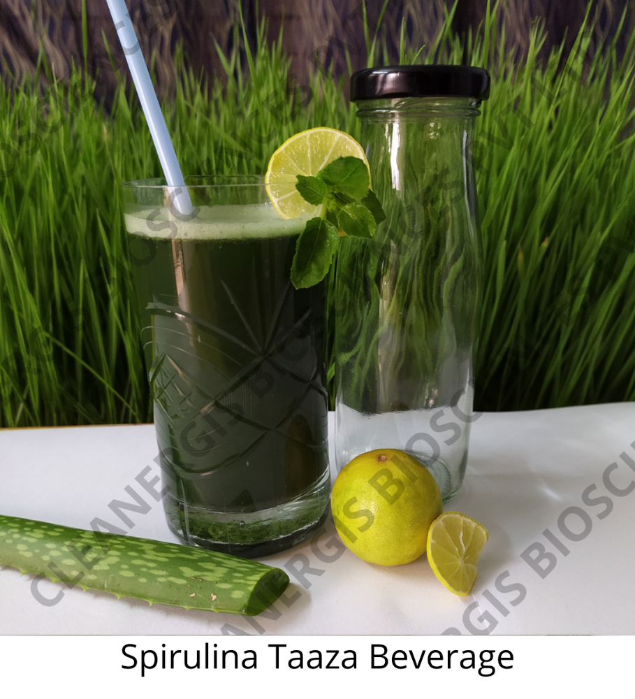Lemon Organic Spirulina Juice, Packaging Type: Bottle, Packaging Size: 200 ml