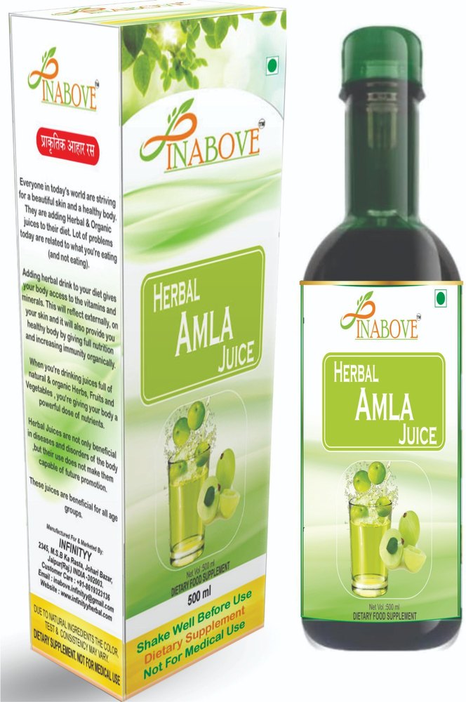 INABOVE Aloe Vera Amla Juice, Packaging Type: Bottle, Packaging Size: 500 ml