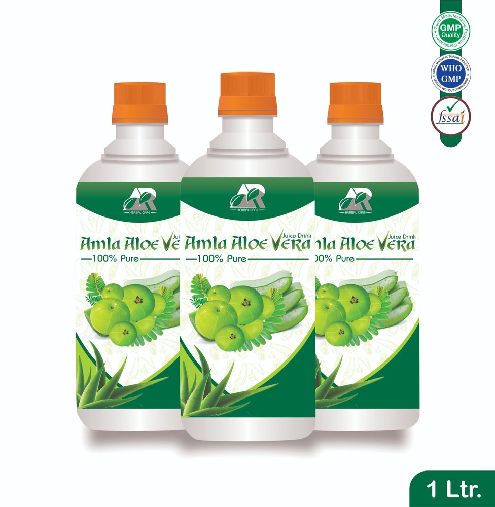 Amla Aloe Vera Mix Juice, Packaging Type: Bottle, Packaging Size: 1 Litre