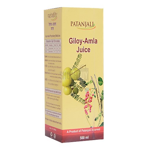 Patanjali Giloy Amla Juice, Packaging Type: Bottle, Packaging Size: 500 ml