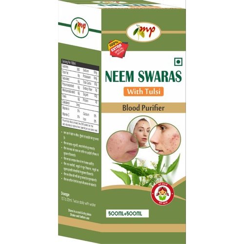 2 Year Neem Swaras With Tulsi, For Blood Purifier