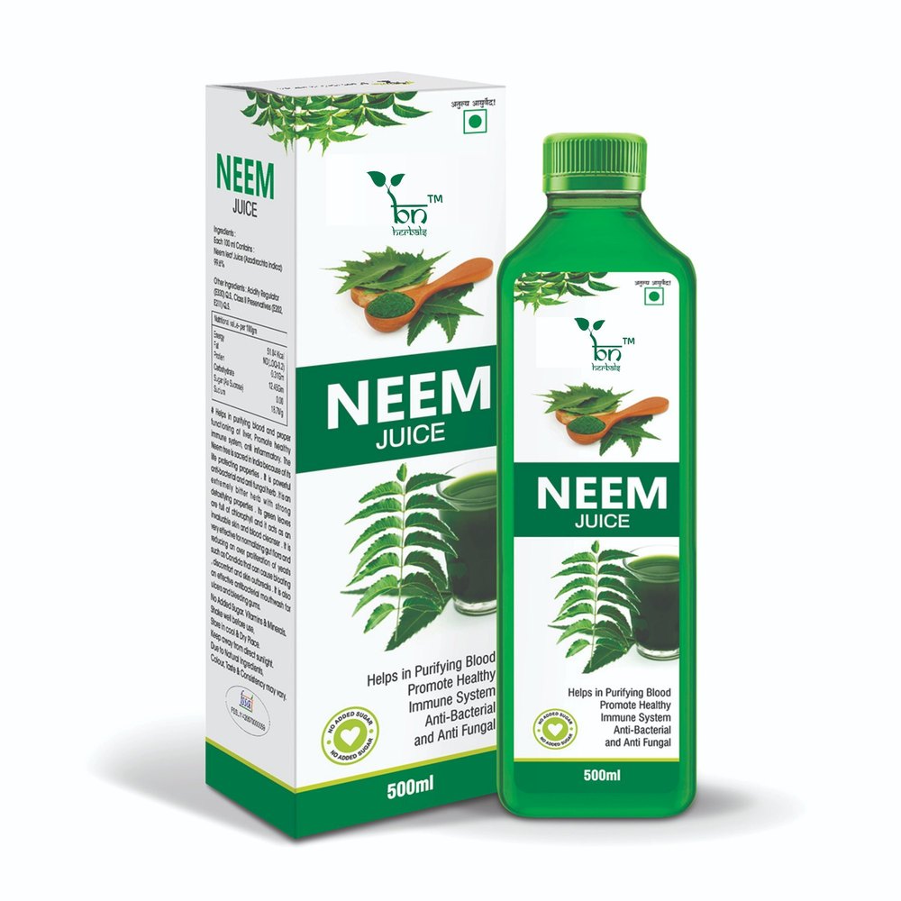 Green Herbal Neem Juice