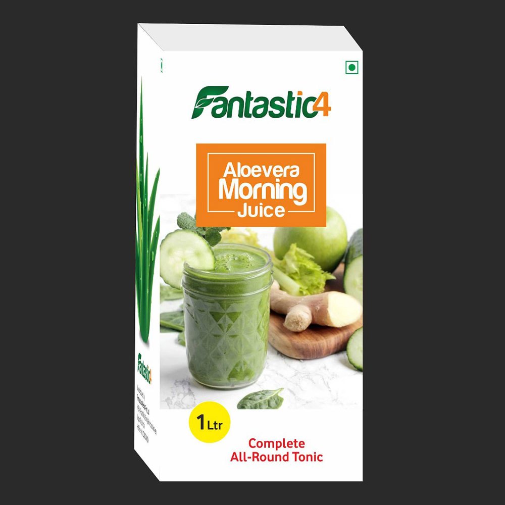 Fantastic4 Aloe Vera Morning Juice, Packaging Type: Bottle, 1 L
