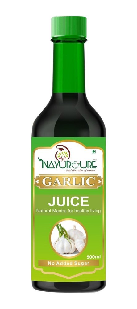 INAYURCURE Garlic Juice 1000ml, Packaging Type: Bottle