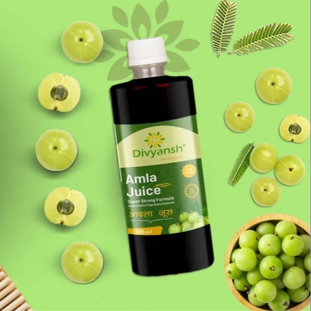 Amala Divyansh Organic Amla Juice, Packaging Type: Bottle, Liquid