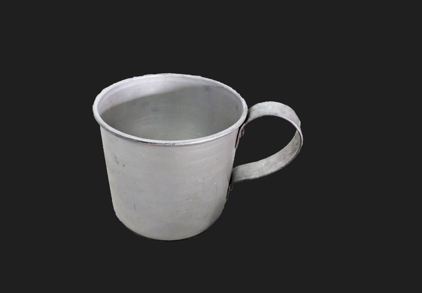 Silver Aluminium Tea Cup, For Home, Capacity: 500 ml