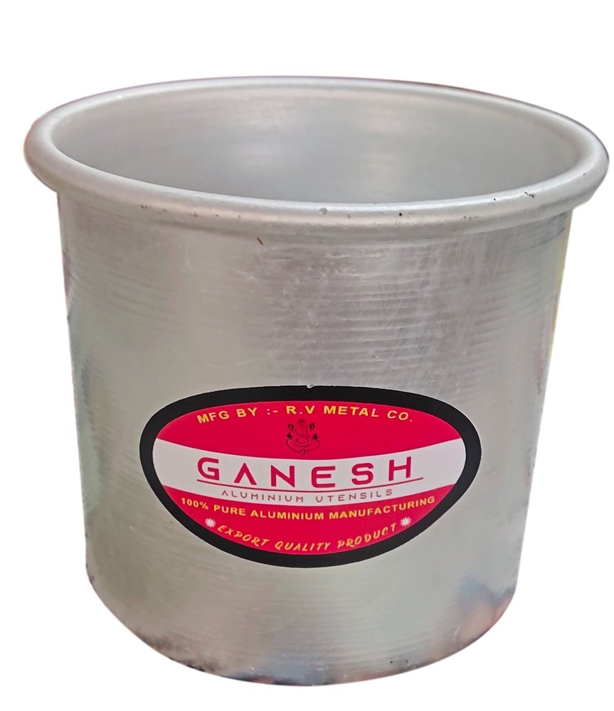 Ganesh Aluminum Silver Aluminium Ice Cup, For Cooking, Size: 2 Number