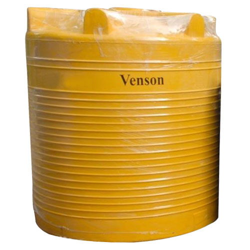 Venson Plastic 2000 Liter 3 Layer Water Tank Yellow