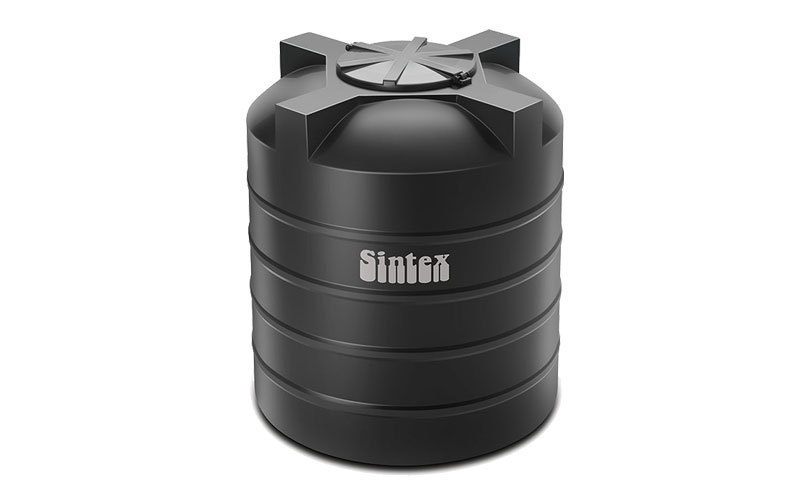 Black Plastic Potable Water Tank, Capacity: 1500 Liter