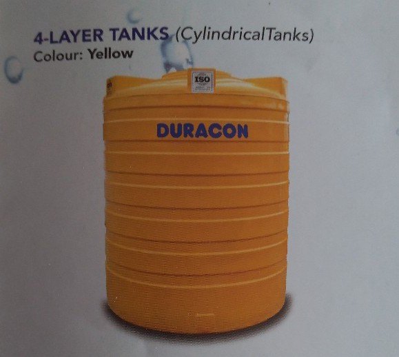 Duracon Water Tank (4-Layer yellow)