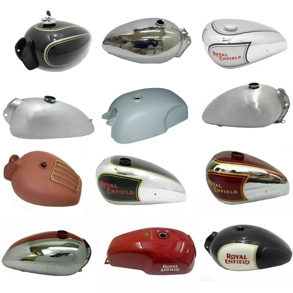 Royal Enfield Motorcycle Fuel Tank Assembly British Bike Replacement Spare Parts