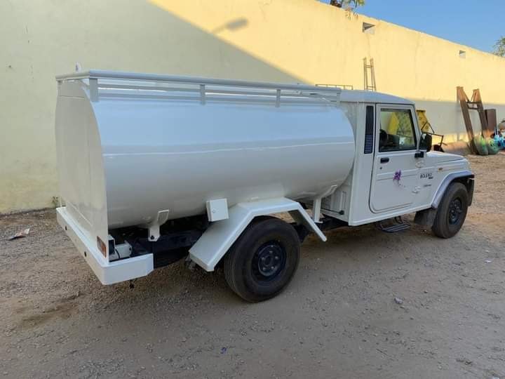 White Diesel Tanker