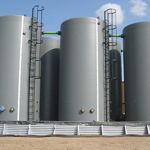 TWE MS Vertical Storage Tank, For Chemical Industry, Capacity: 5000-10000 L