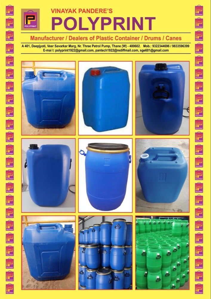 Plastic Drum, Capacity: 50 to 100 Litres