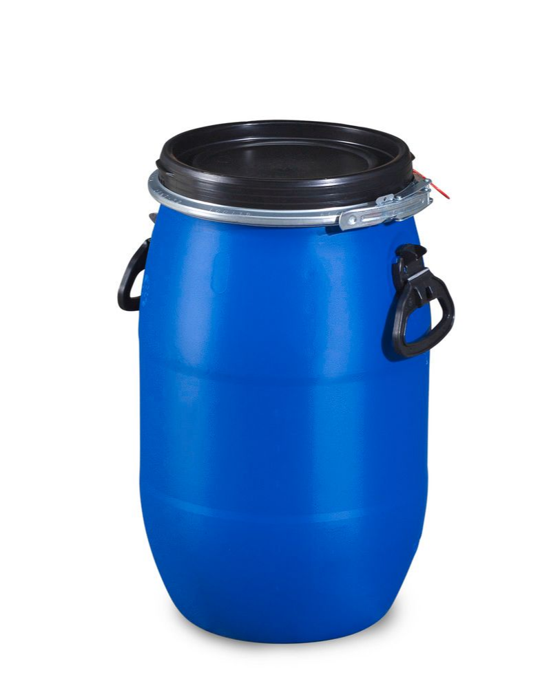 Round 50 L Plastic Drum, For Industrial