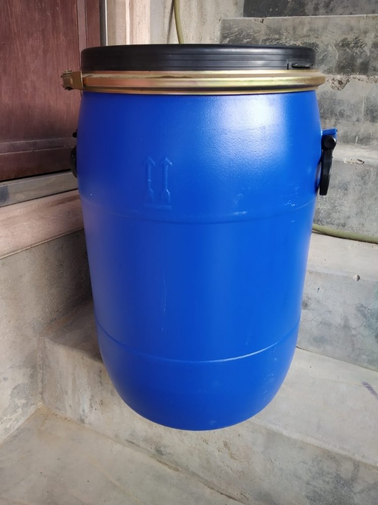 Chemicals Cylindrical 50 Ltr Plastic Drum, For Chemical Storage