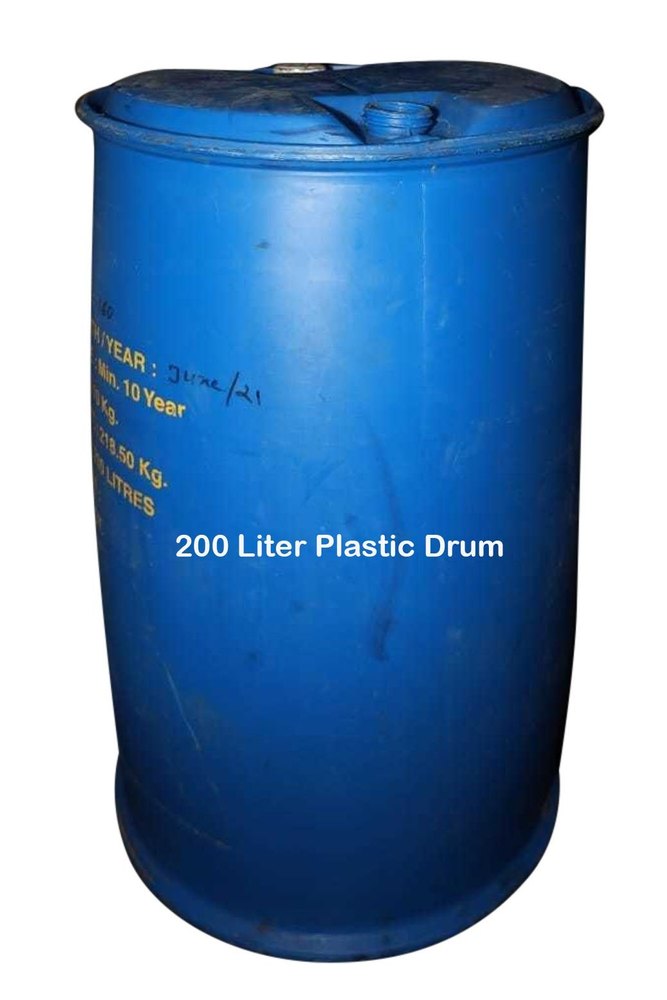 Plastic Barrel Drum, Capacity: 200 Litres