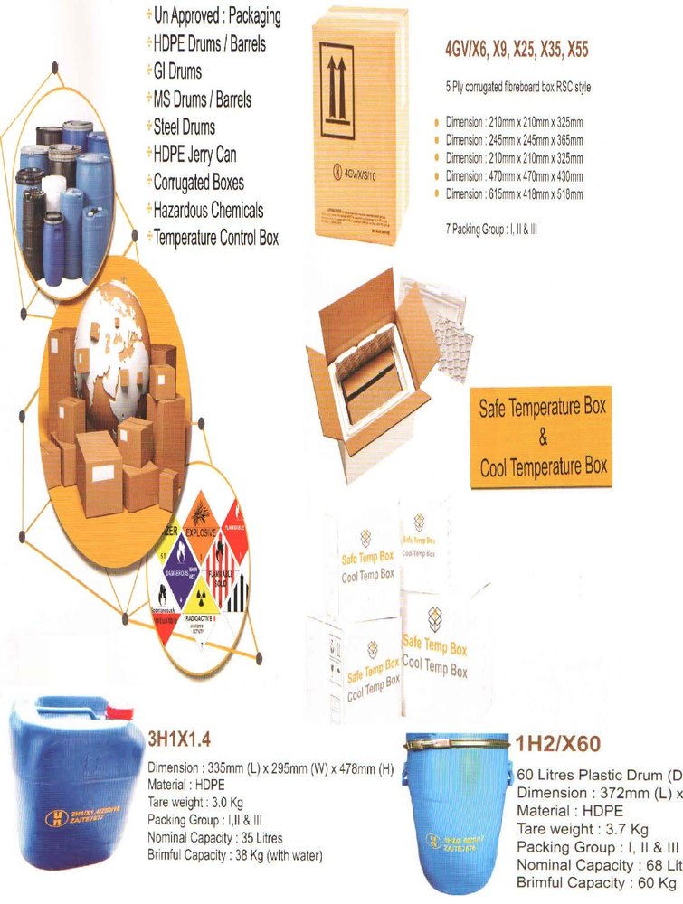 UN Approved Packaging Drum