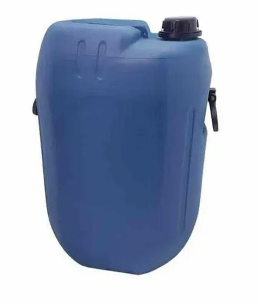 Cylindrical 50 Liters Recycled HDPE Chemical Storage Can