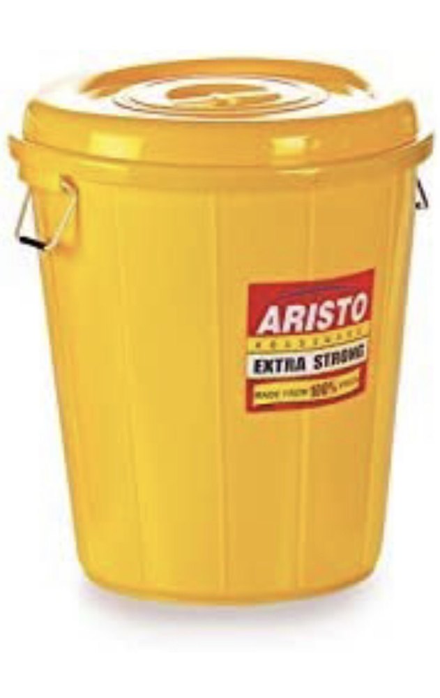 Food Products Round Aristo 80 Ltr Plastic Drum, For Edible Storage