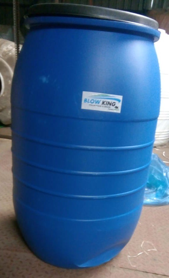 Round Plastic Water Storage Drum, Capacity: 200 to 250 Litres