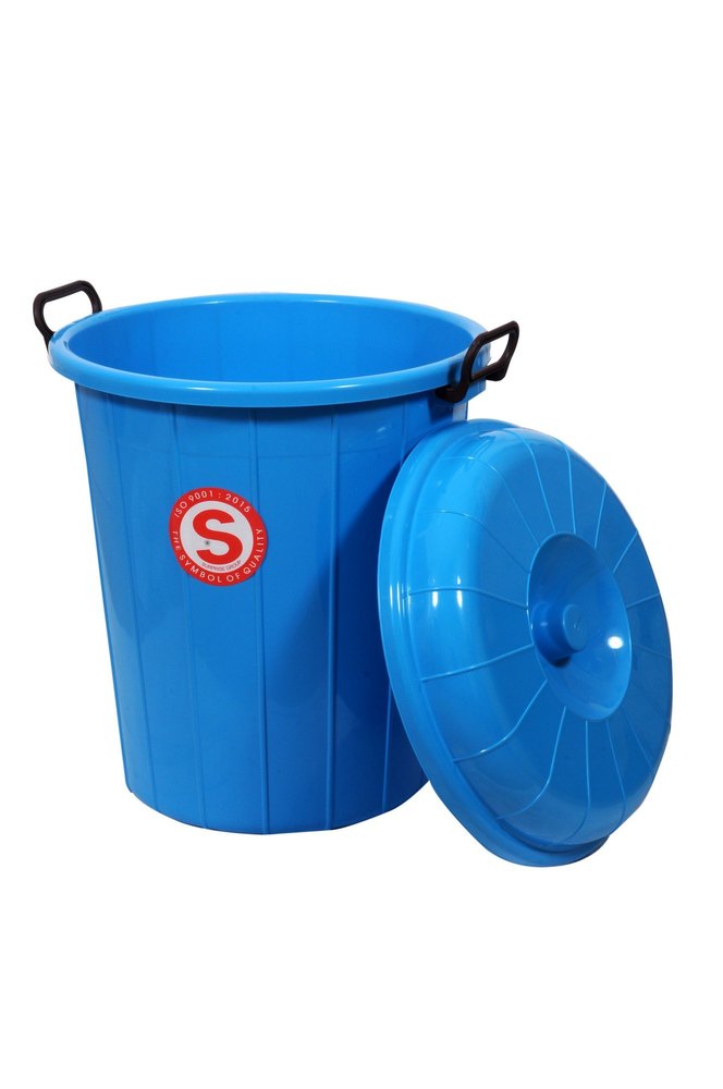 Surprise Round Plastic Storage Drums, Capacity: 30 to 50 litres