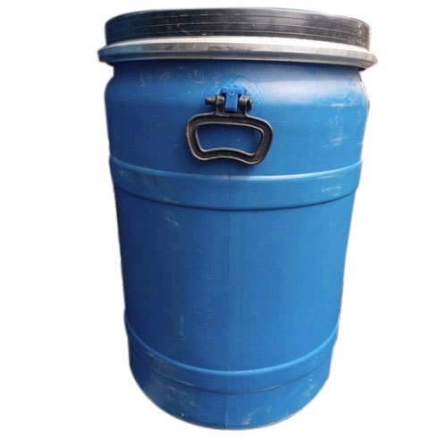 Blue 10 Kg Plastic HDPE Drum, for Storage