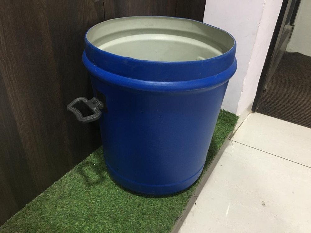 Kachra Round Hdpe Open Top Drum 60 Ltr, For Dustbin, Capacity: 50 to 100 Litres