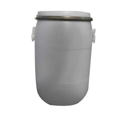 White Open Top HDPE Drum, Capacity: 55 Litre
