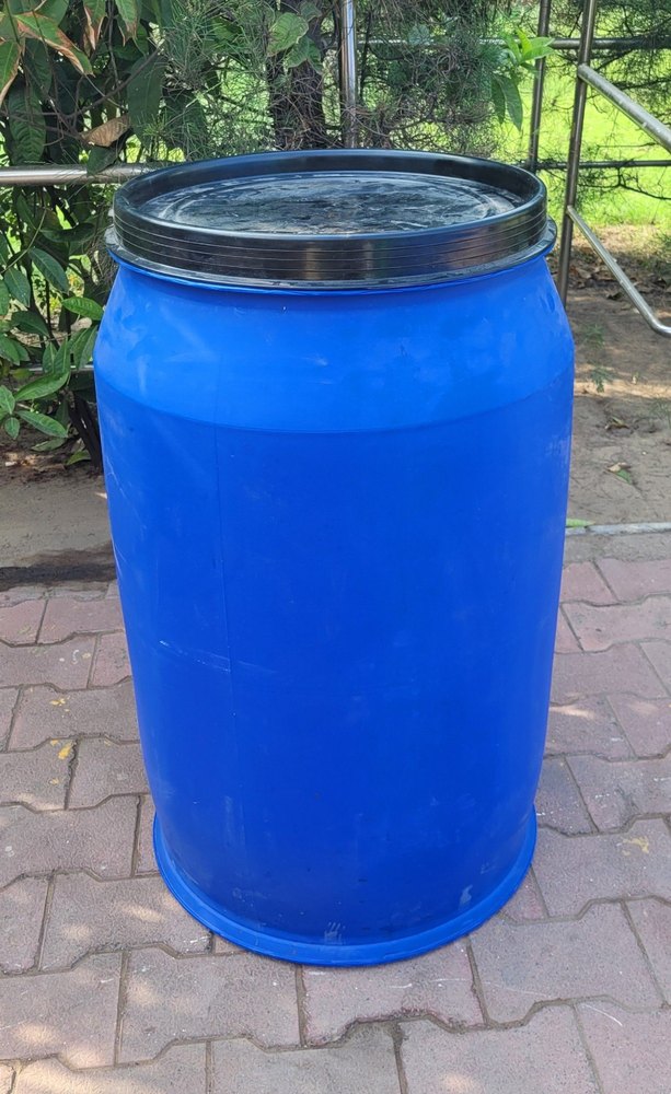 Chemicals Cylindrical 200 L Open Top Plastic Drum, For Chemical Storage