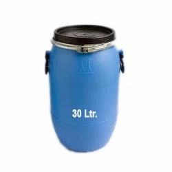 Blue HDPE 30 Ltr.Full Open Mouth Drums