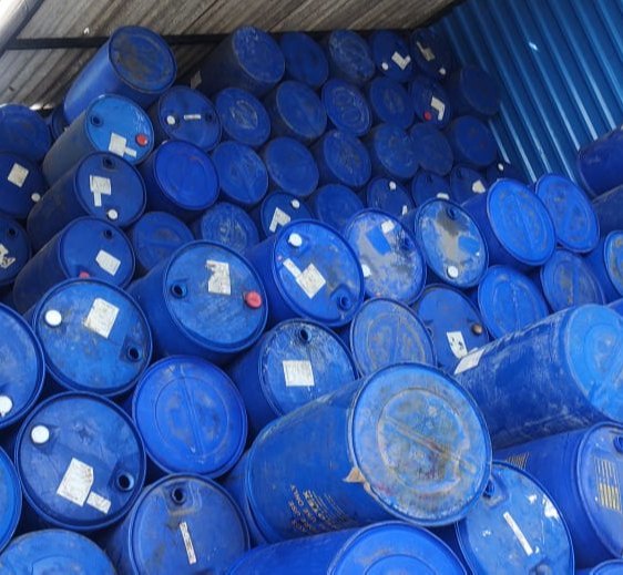 Used Hdpe Blue Drum 200 Litre