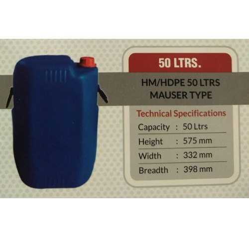Blue 50 Liters HDPE Rocket Carboy