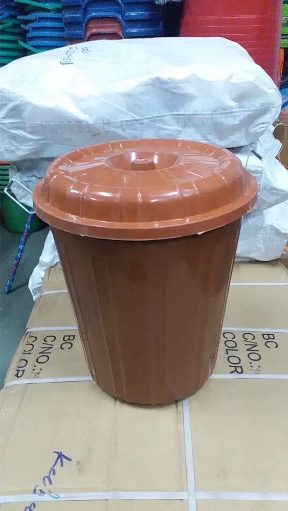 Cylindrical Plastic Drum, For Edible Storage, Capacity: 35 ltr