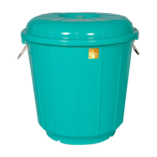 Plastic Green Heavy Duty Drum, Capacity: 25 L