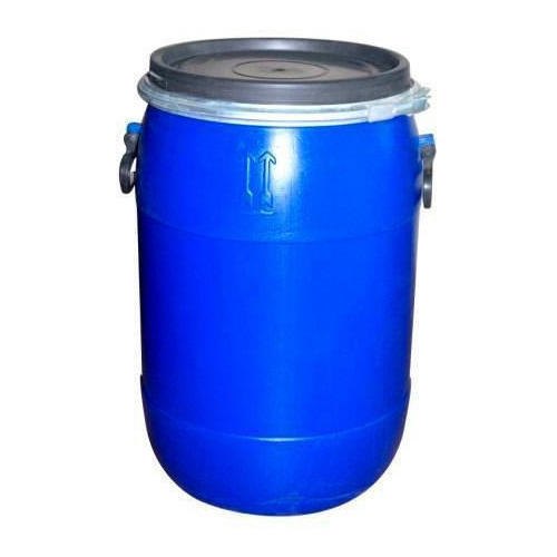 Round Water Plastic Blue Drum 80 L, For Chemical Storage, Capacity: 50 To 100 Liters