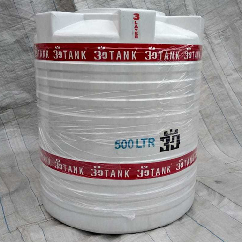Om PVC White Water Storage Tank, Capacity: 500 L