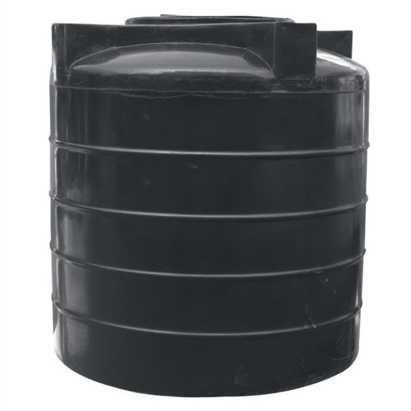 Black PVC Water Storage Tank