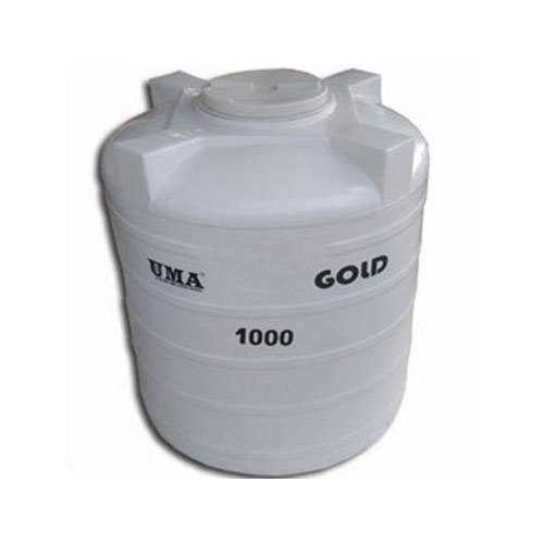 Plastic Six Layer UMA Gold Water Storage Tank, Storage Capacity: 500L