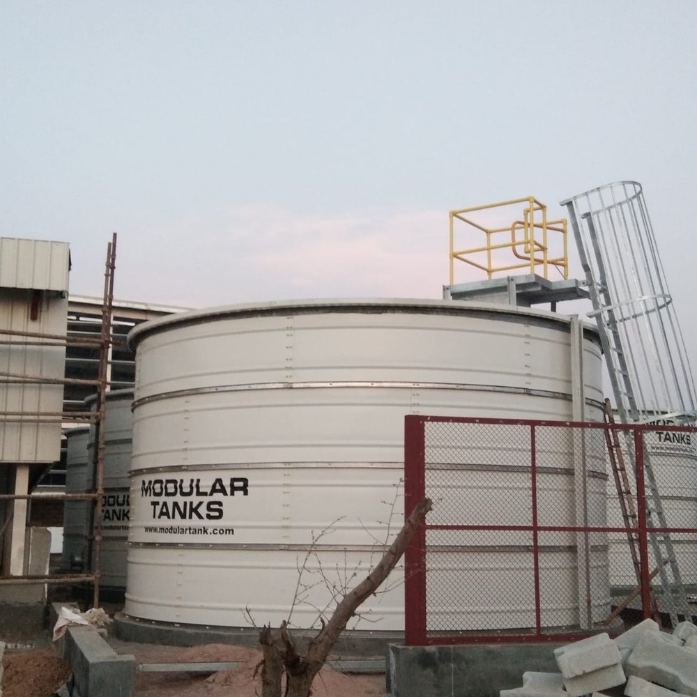 MODULAR Galvanised Steel Water Tank, Capacity: 30000L-5000000L, Capacity(Litre): 30000l To 5000000l