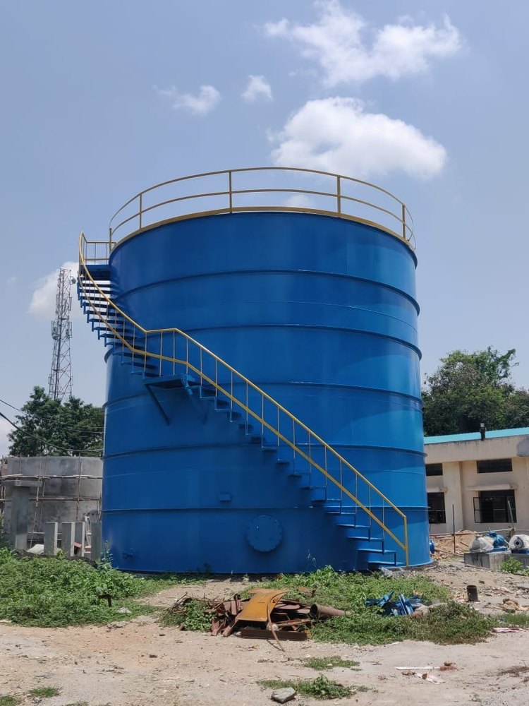 Water Flat Bottom Cone Roof Storage Tank