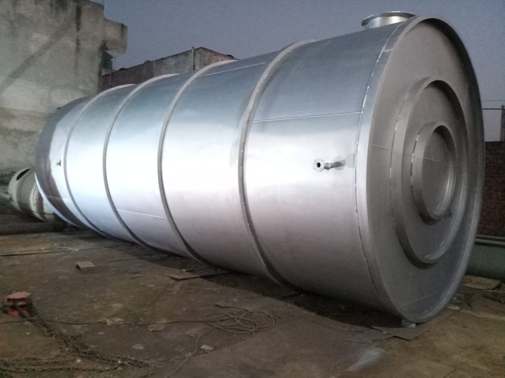 Squire & Round Shape Manual MS Chemical Tanks, Capacity: 1000-100000, 0-100 psi