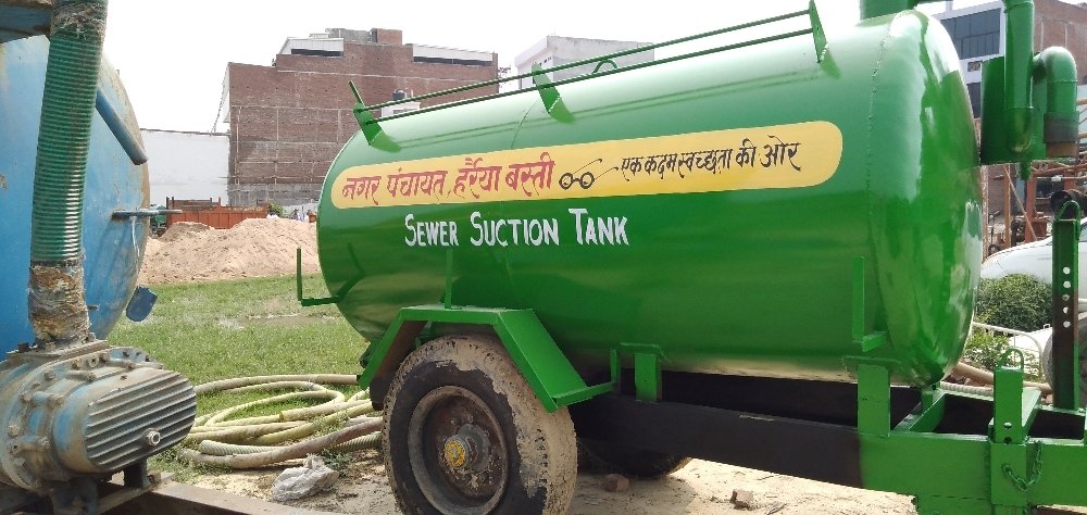 Green Water Industrial Safety Tank