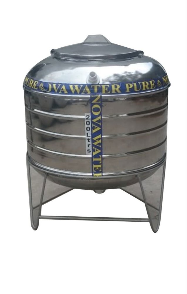 Nova 200 Litre Stainless Steel Water Storage Tank
