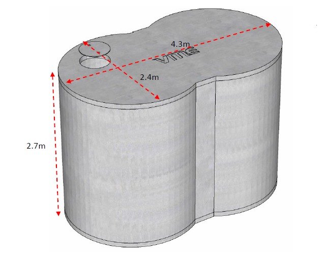 Underground Precast RCC Water Tank