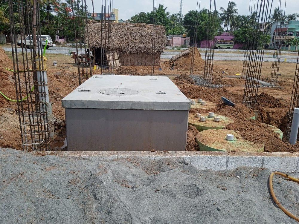 own make Concrete Water Tank