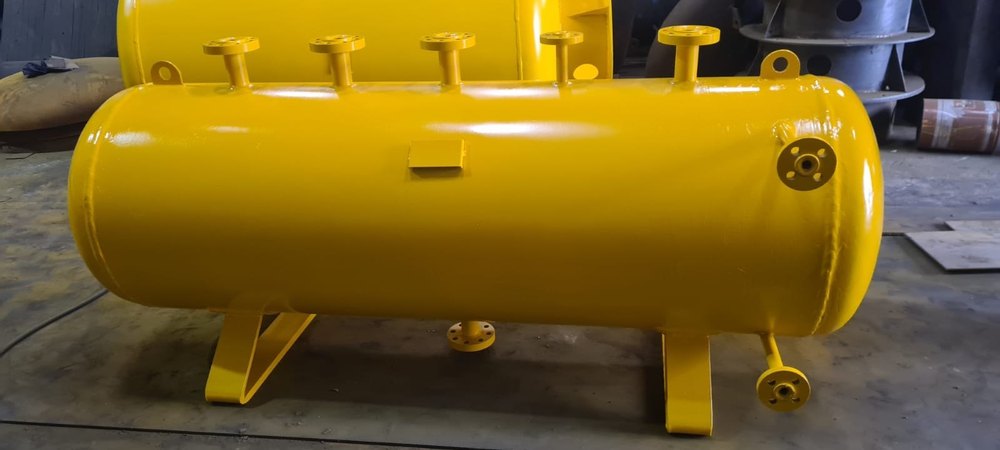 Metal Blue HIGH PRESSURE 105 KG HORIZONTAL TANK, Capacity: 1000-5000 L