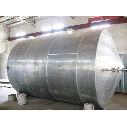 SS Horizontal Acid Storage Tank