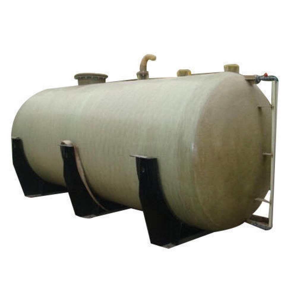 FRP Horizontal Industrial Storage Tank, Capacity: 1000 L
