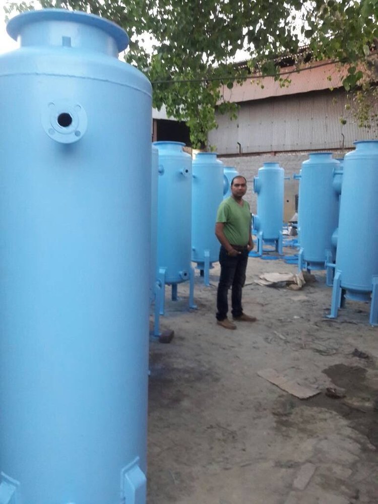 MS Horizontal Storage Tank, For Industrial, Capacity: 450 Litres